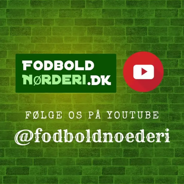 Fodboldnørderi - følge os på YouTube
